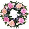 Artificial Flower Wreath Easter Valentines Day Hotel Restaurant Door Decorations