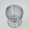 Metal Egg Cups Stainless Steel Spiral Holder Waterproof Hard Utensil Restaurant Cooking Flexible Washable Reusable Bracket