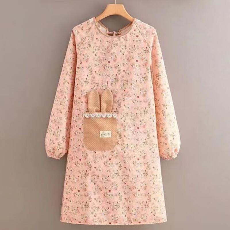 Qianxing Waterproof Long-Sleeved Household Apron (3-Pack)