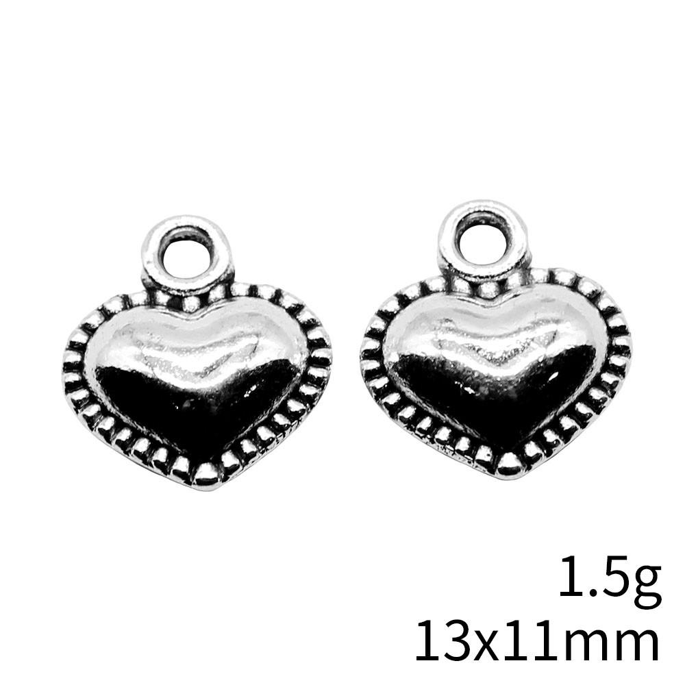 Back To School Charms Bulk Peach Heart Love Charms Pendant Women's Clothing Pendant
