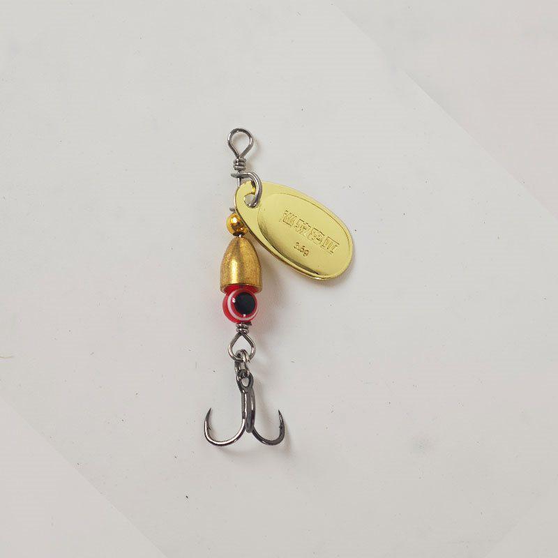Pastoral Black Pit Rotating Bass Spinner Lure
