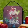 Cupheads And Mugman Insulated Lunch Bags Cooler Bag Reusable,Meal Container Game Portable Tote Lunch Box Men Women