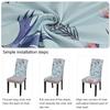 New Chair Cover, Elastic Printing Chair Cover All-inclusive Universal Household Chair Cover