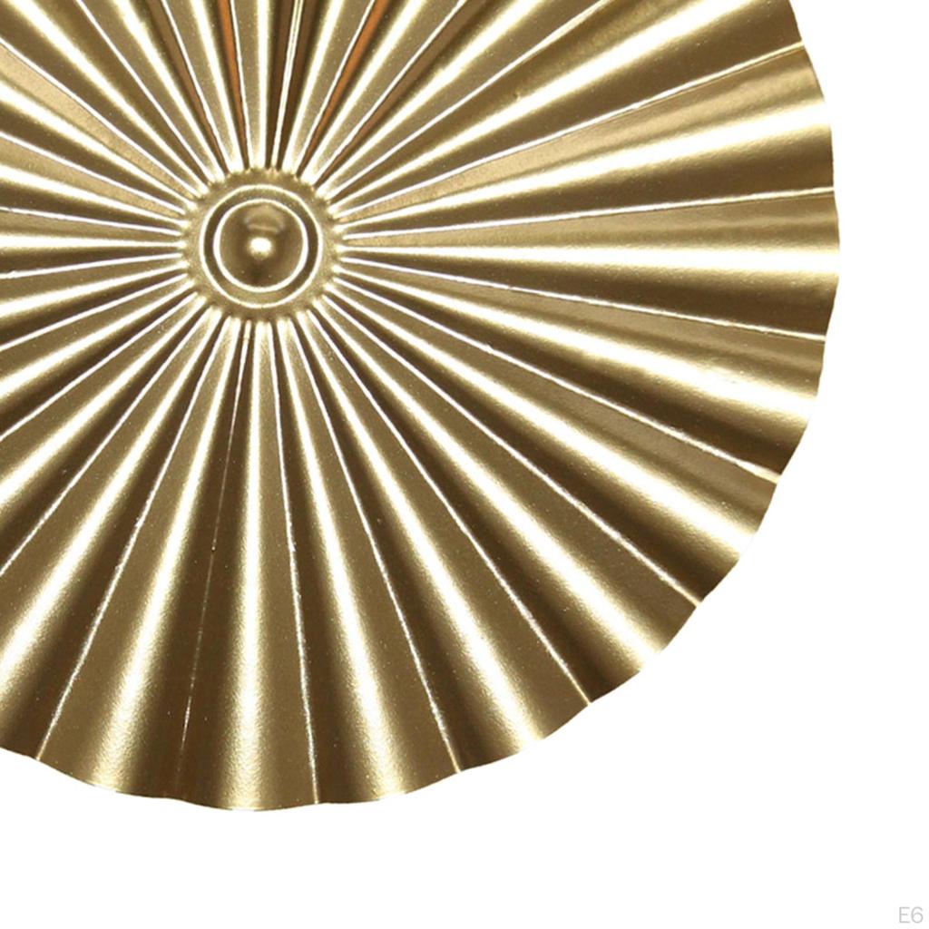 Geometric Circle Wall Mount Creative Hanging Sculpture Decor for Indoor Room Porch Bathroom