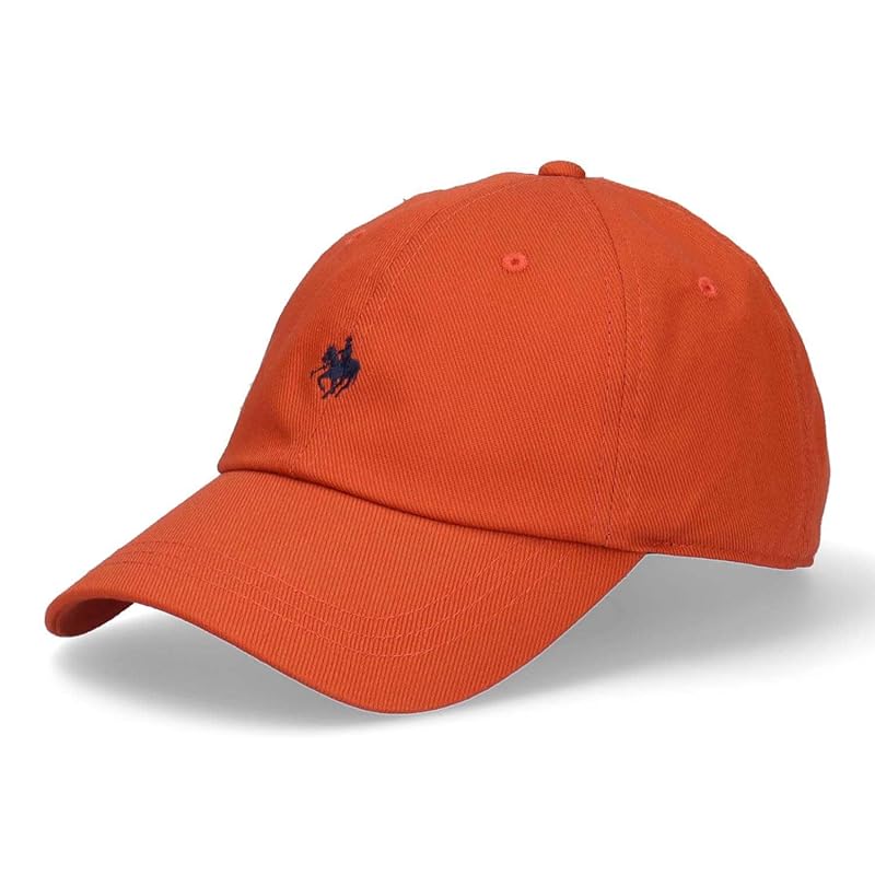 

[Polo BCS] basic logo low cap hat cap size adjustable (brick)