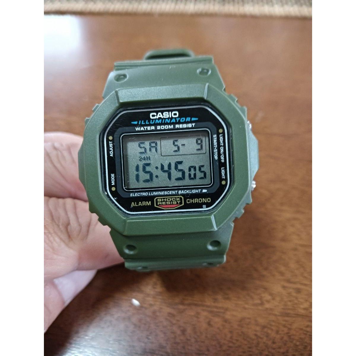 CASIO G-SHOCK DW-5600E-Khaki Digital Watch