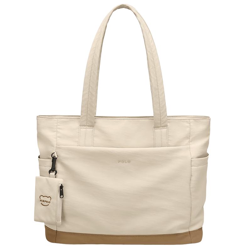 POLO Women s Large Capacity Commuter Laptop Shoulder Bag