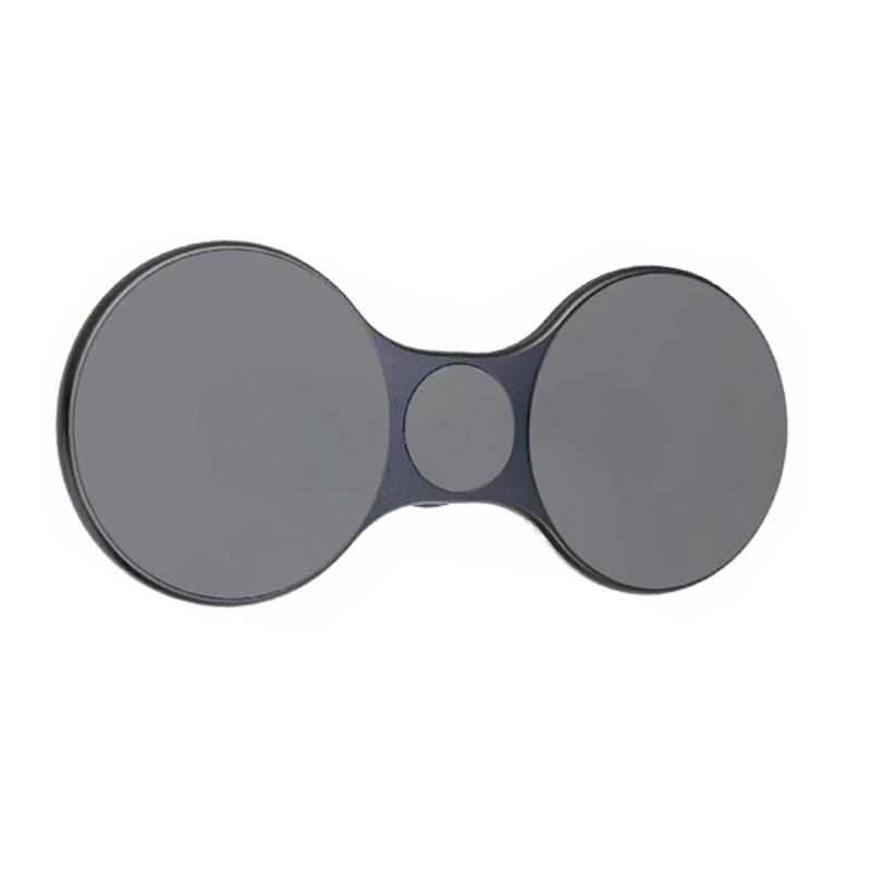 17mm Ball Head Base Dual Head Phone Mount Strong Magnetic Car Navigation Holder for  ABS Car Mount Acssories