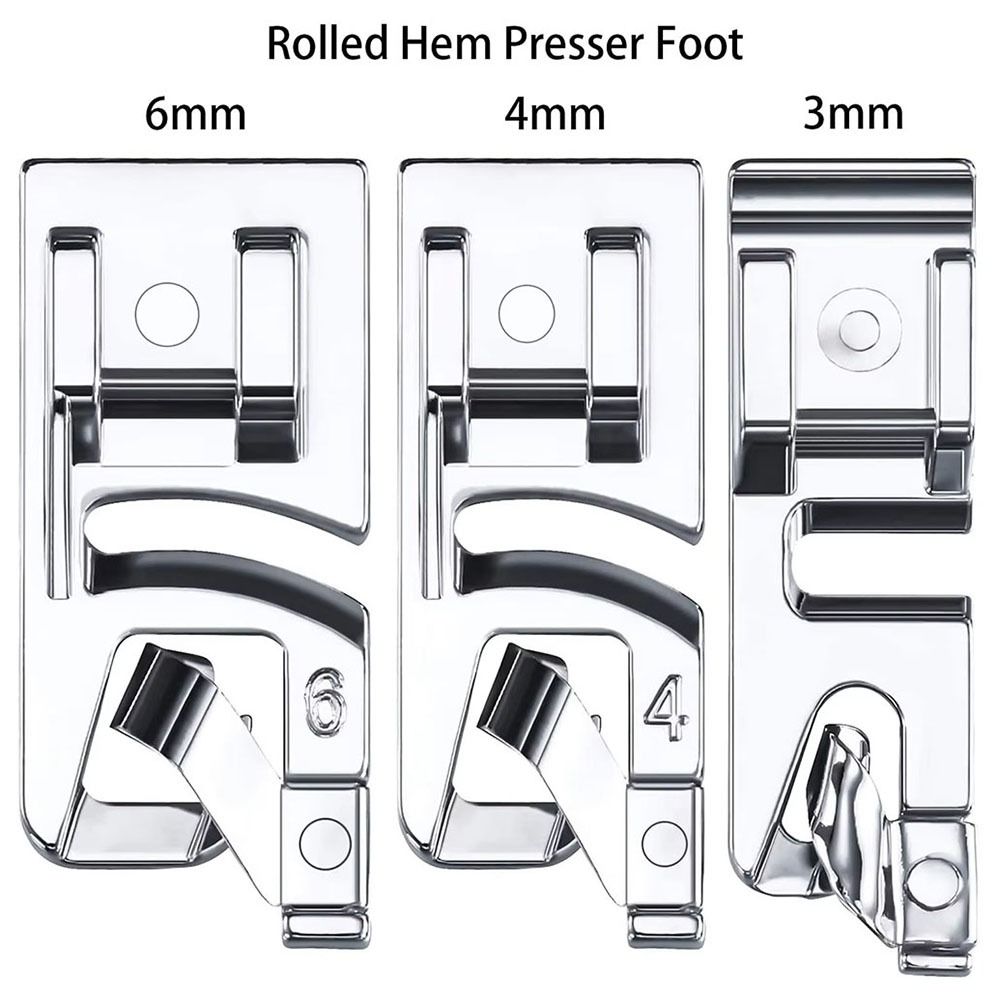 3Pcs/Set 3/4/6mm Household Sewing Tool  for Household Multi-Function Sewing Machines