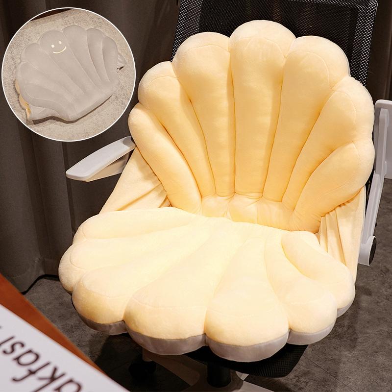 Cartoon Cute Shell Shaped Plush Cushion