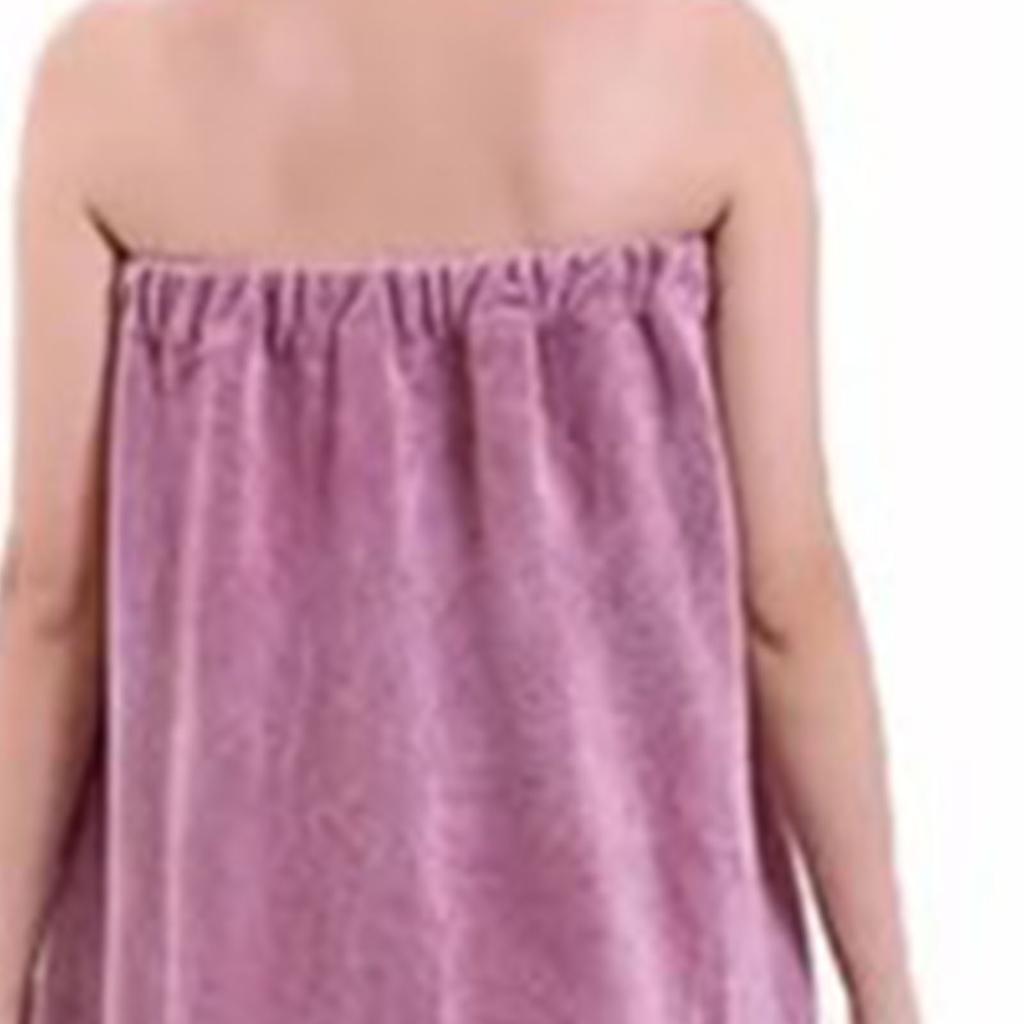 Bath Wrap Towel High Absorbency Soft Double Button Breathable Colorfast Adjustable Tightness for Gym Beach Pool