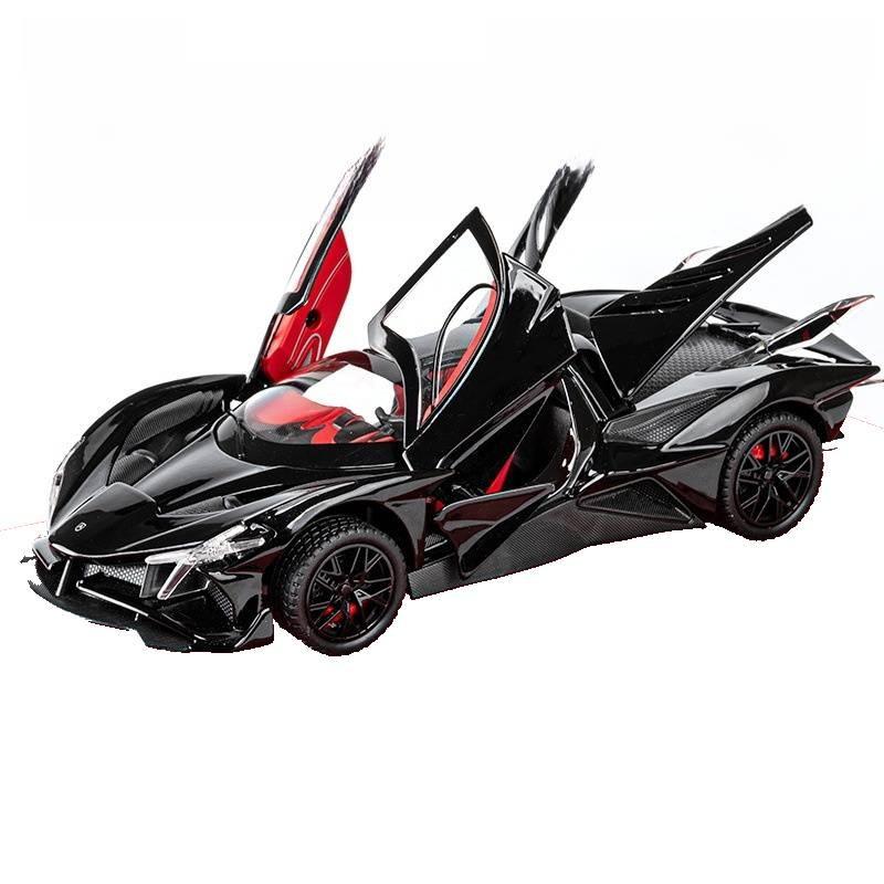 Evo Project Apollo Alloy Car Model With Light Sound For Children And Enthusiasts