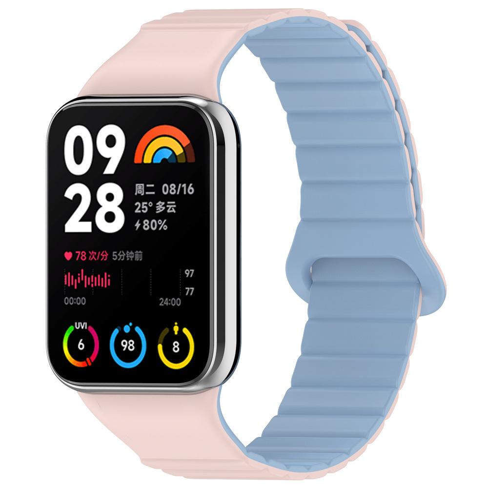 Silikon Strap Für Mi Band 8 Pro Smart Uhr Band Magnetische Schleife Ersatz Armband Für Xiaomi Mi Band 8 Pro armband Correa