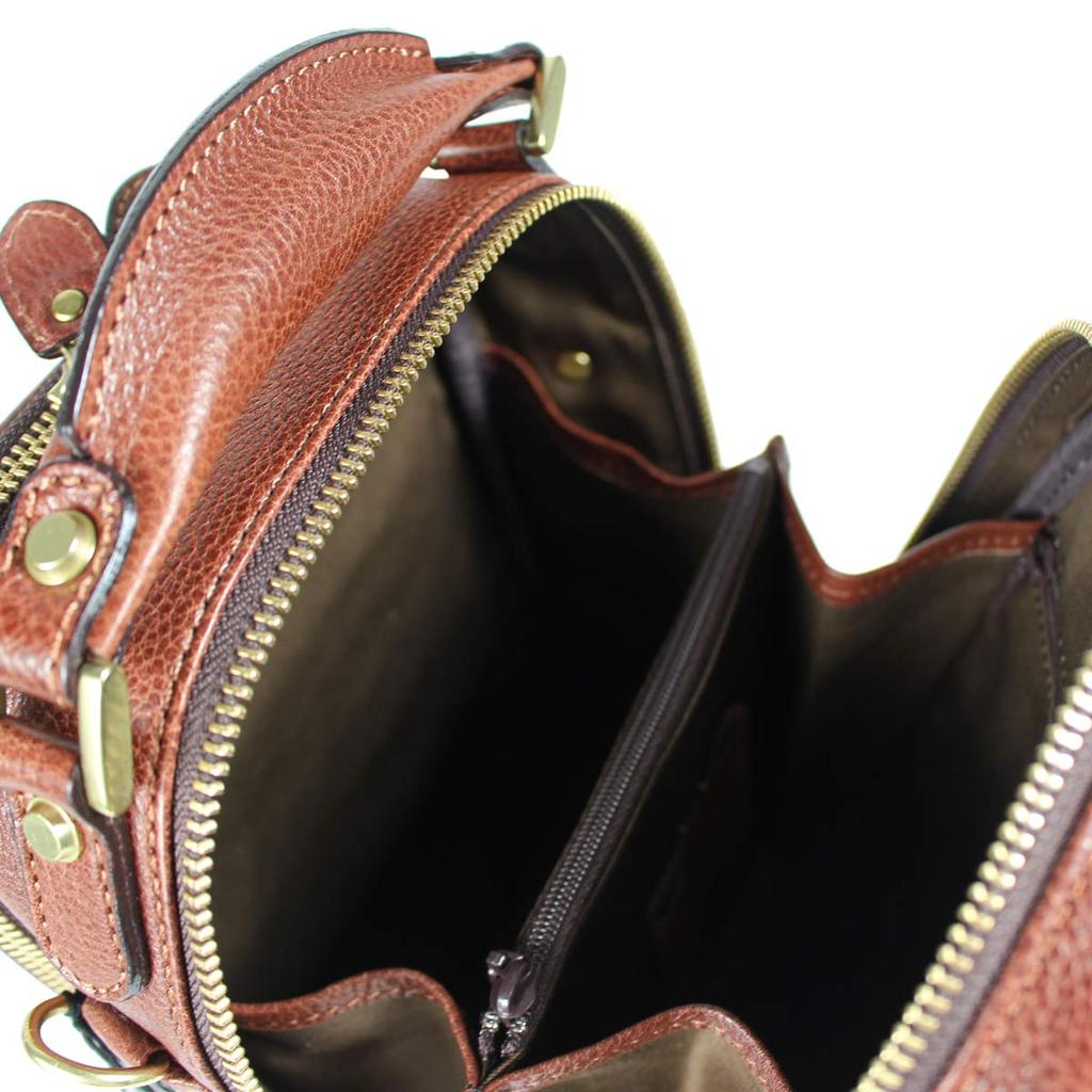 Aoki Bag 2way Mini Shoulder Bag Leather [Luggard] Men's [NEVADA No.5075]