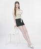 Podeowedeo Rivet Denim Mini Skirt (Denim)