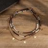 GemChic Donna Nuovo Vintage Lega Perline Collana Set Catena Etnica Cool Hip Hop Moda Compleanno Natale Gioielli Regalo