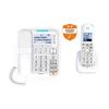 Landline Phone - Alcatel - Xl785 Combo - White - 2 Handsets - Wireless