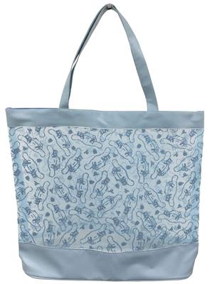 iPlanning Sanrio Characters Tulle Flocked Tote Cinnamoroll W460mm X H380mm X D120mm K8681C (L)