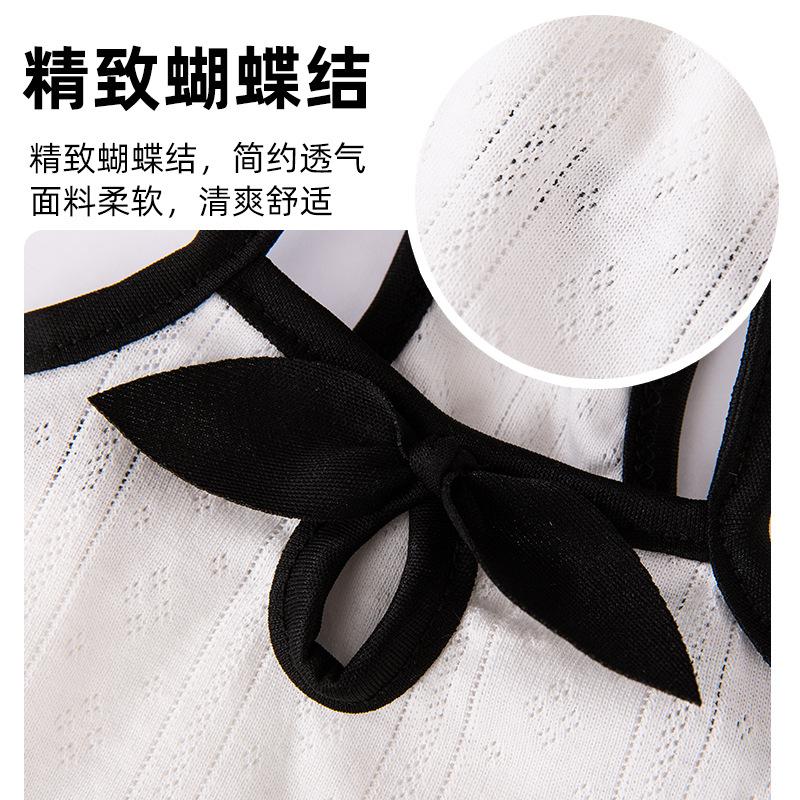 Simple and breathable dog vest puppy summer clothing small dog cat teddy pet spring and summer thin clothing cat clothing