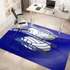1pc BIRMINGHAM CITY LOGO Print Area Rug - Soft, Washable Non-Slip Indoor Mat, Living Room, Home Office Decorative Rug,Office Decorative