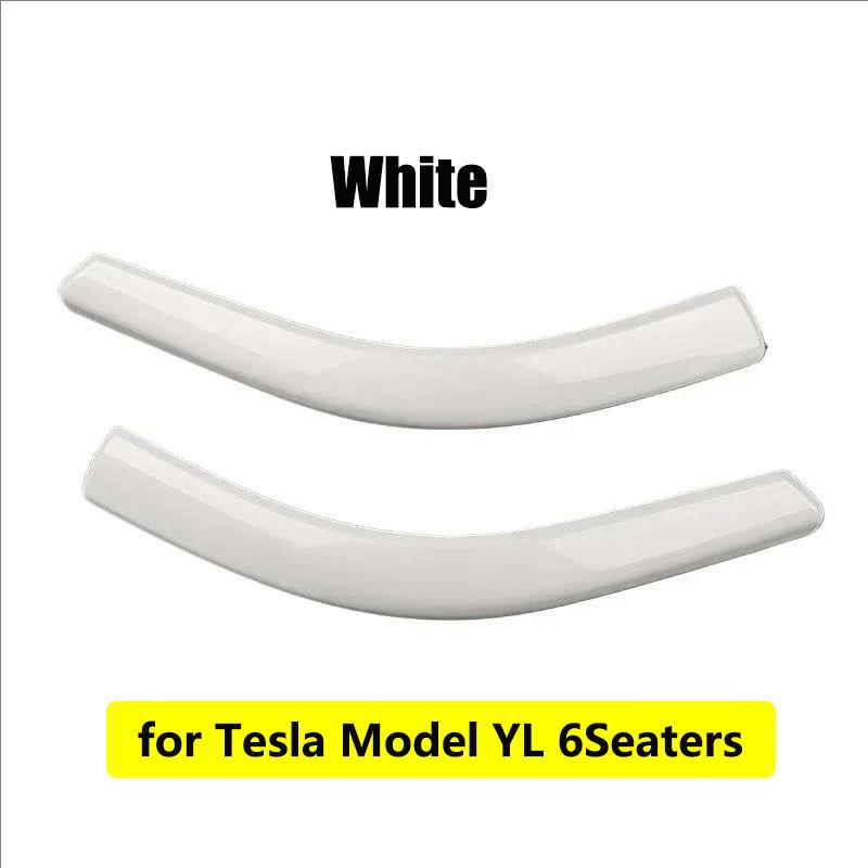 Pour Tesla Model 3 Y YL Juniper Highland 2025-2020 2026 ABS Bandes Anti-collision Rétroviseur Garniture Autocollant Anti-rayures Couverture