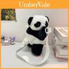Schattige Pluche Panda Kinderrugzak Voor Meisjes Lichtgewicht Ademend En Veelzijdig Ontwerp