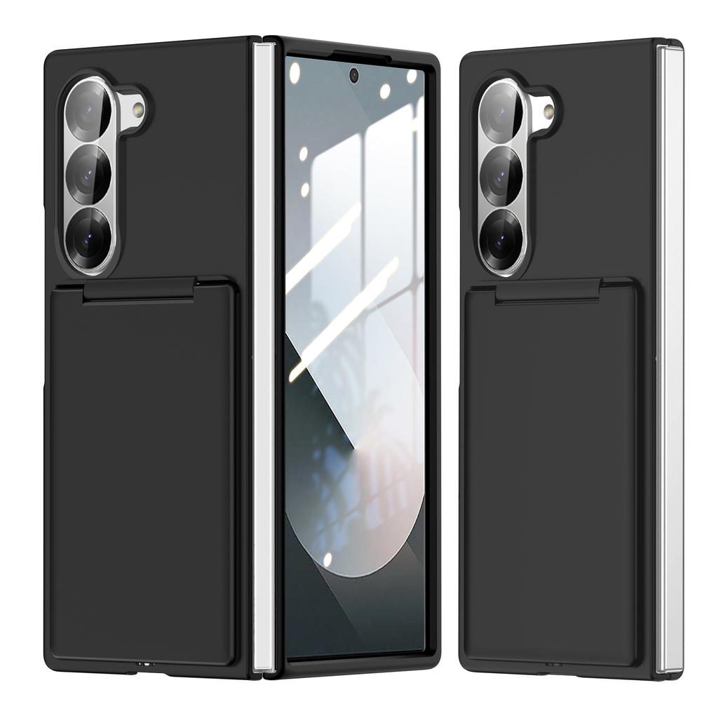 Fashion Folding Cover Card Slot Holder Case for Samsung Galaxy Z Fold7 5G Fold 7 5 6 Fold5 Fold6 Protection Cases