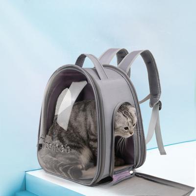 Sac à dos transparent et respirant pour chat, sac à dos portable pour capsule spatiale, sac à dos de transport pour animaux de compagnie