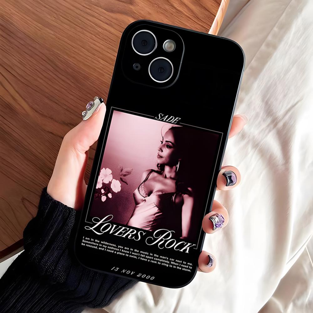 Sade Love Deluxe Phone Case For IPhone 17 Pro Max 16 15 14 Pro Max 13 11 X Xs Xr 8 7Plus Silicone Cover
