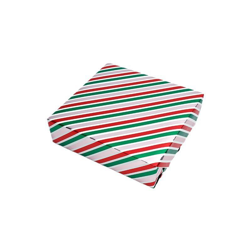 Papier d'emballage cadeau Motifs de Noël décoratifs Papier pour loisirs créatifs Rouleau de papier Grand Pour Festival Emballage cadeau d'anniversaire