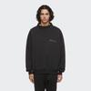 Fear of God Essentials FW21 Pullover Mockneck Sweatshirt with Reflective Logo Unisex Tops Black FOG-FW21-189