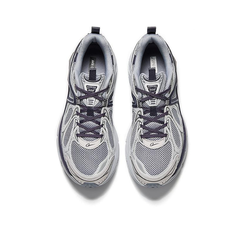 Anta Champion G02 2 Classic Versatile Non-Slip Breathable Low-Top Casual Shoes Men sneaker Gray 112538803A-2