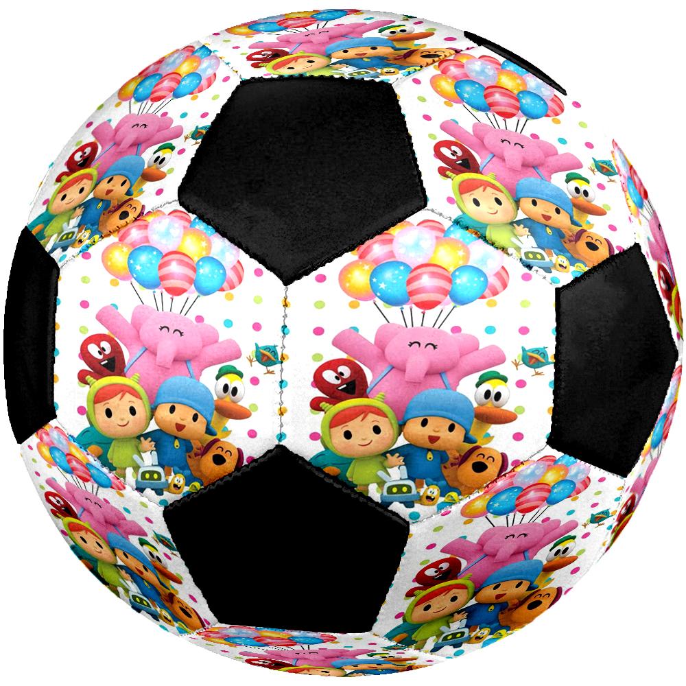 Pocoyo Theme Size 5 Soccer Ball, Suitable for Both Indoor and Outdoor Matches, a Gift Suitable for Everyone.