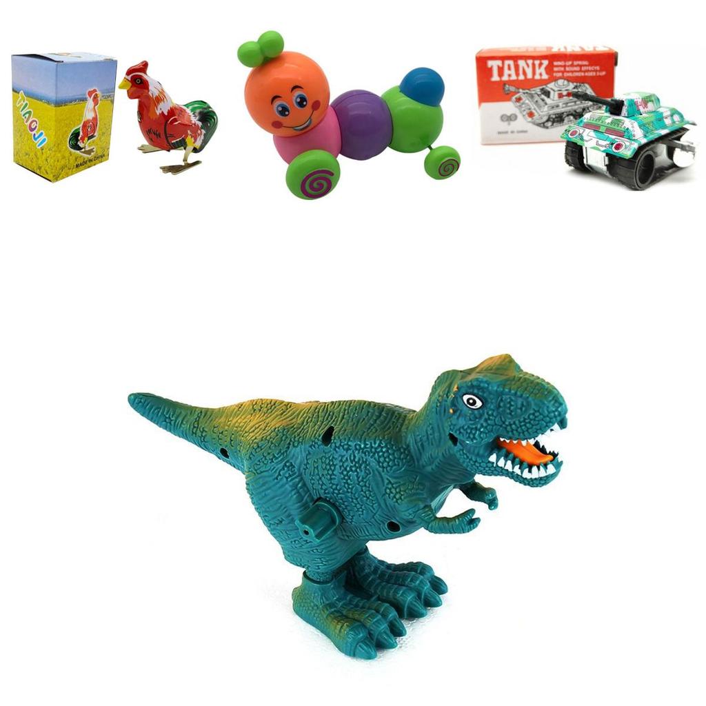 Adorable Children's Plastic Bouncing Clockwork Toy Frog Chick Small Animal For Play