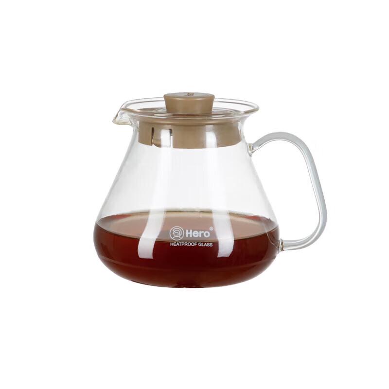 Hero Glass Pour-Over Coffee Sharing Pot