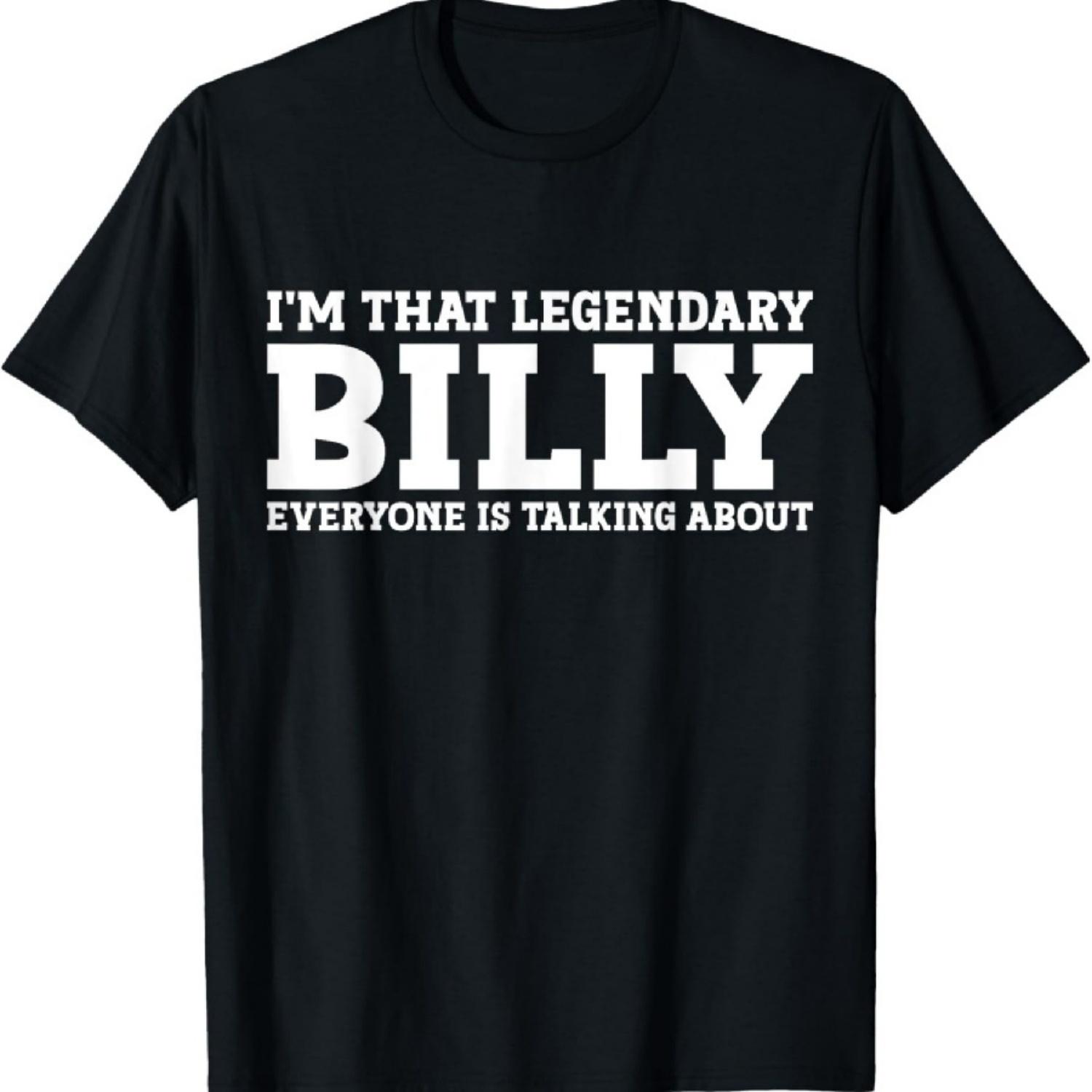 Билли Личное Имя Имя Смешная Футболка Билли XXXXXL