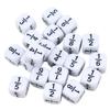10PCS Fraction Dice 16MM Math Manipulatives Classroom Supplies Eductional Learning Resources Toys For Kids Boys Girls