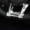 JCG1 3D Car Steering Wheel Emblem Sticker Interior Badge Accessorie For Mercedes Benz AMG W205 W168 W108 AMG W176 W204 W212 GLC