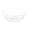 Geometric Fruit Vegetable Wire Basket Metal Bowl Kitchen Storage Desktop Display