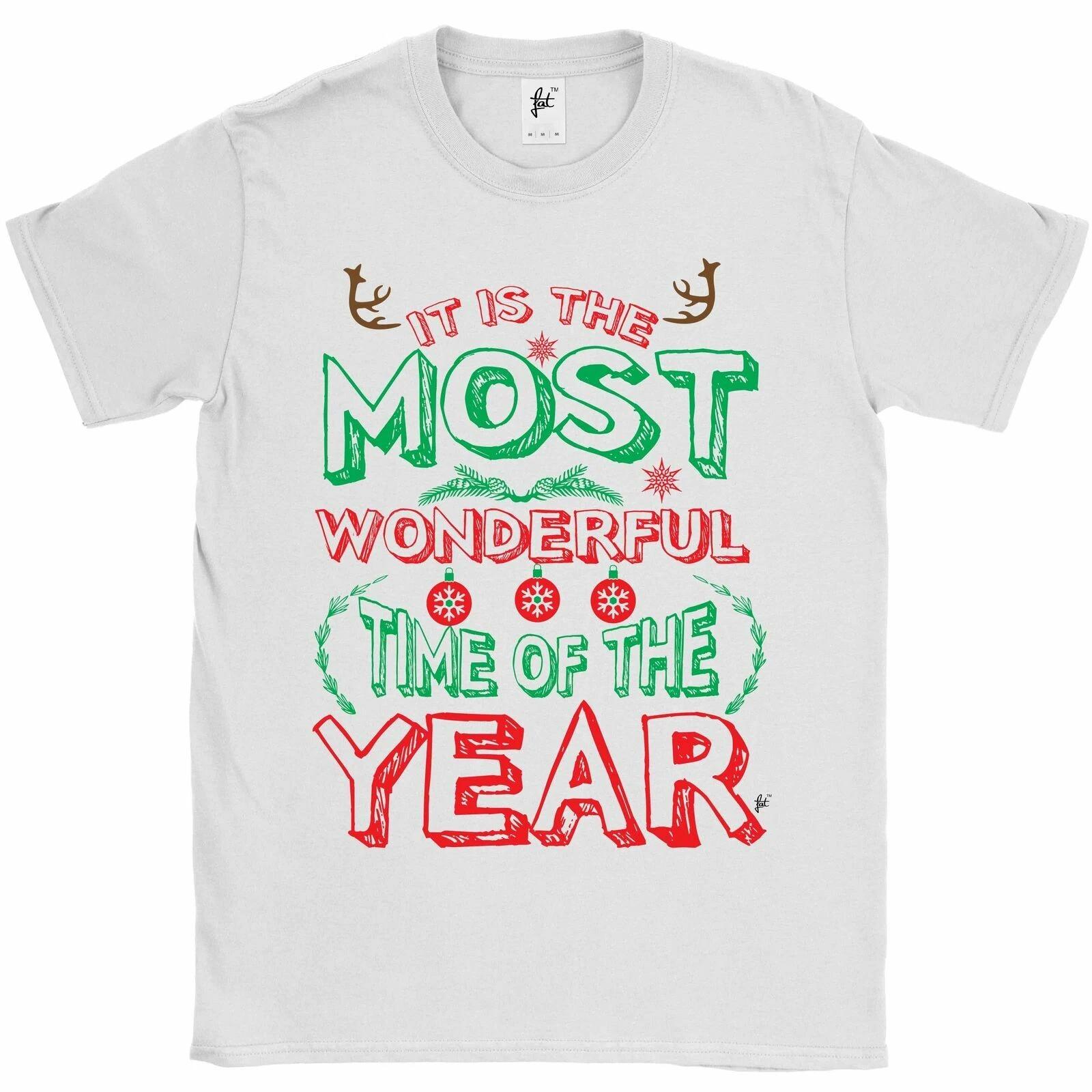 It Is The Most Wonderful Time Of The Year Christmas Mens T-Shirt XXXXL