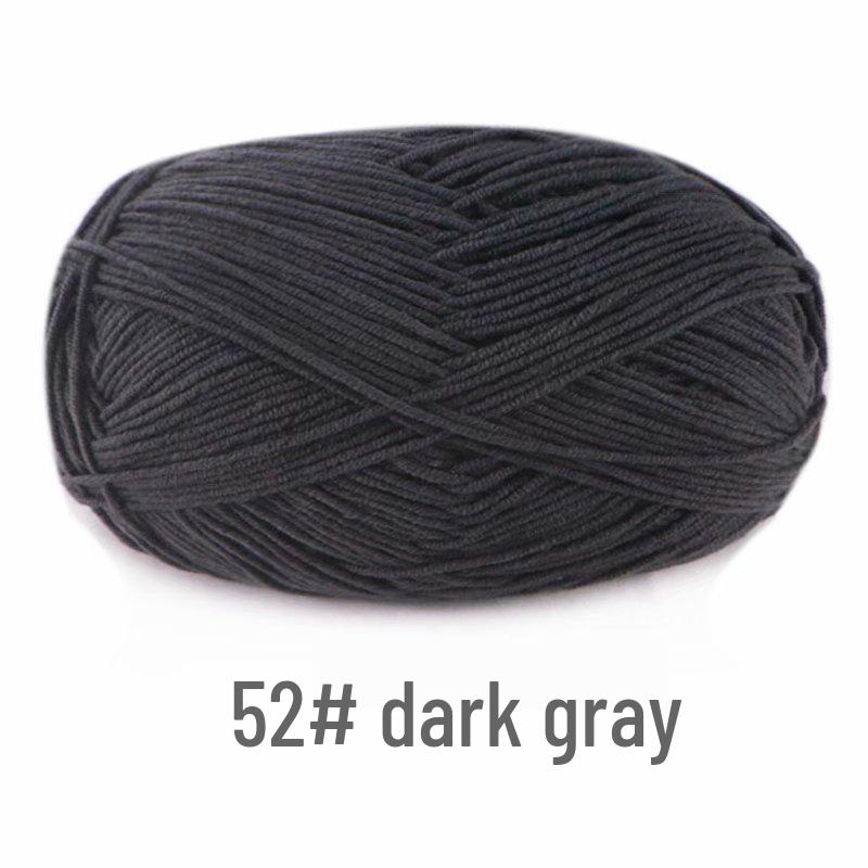 Suhe 4-Ply Combed Milk Cotton Yarn for Crochet & DIY Knitting Projects