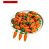 Office School Supplies Carrot Eraser Cartoon Creative Childrens Toy Detachable Cross Border 3D Cute Eraser Kawai Stationery Gift