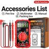SZ308 Digital Multimeter 2000 Counts with Voltage, Current, Resistance Measurement and Backlit LCD Display