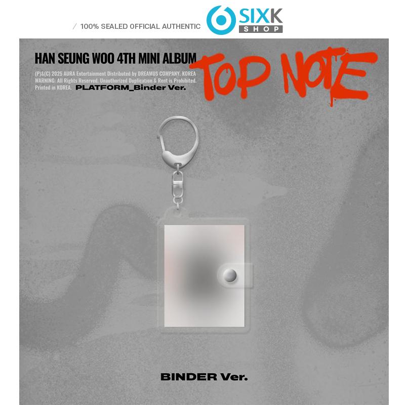 [Pre-order] HAN SEUNG WOO - 4TH Mini Album [TOP NOTE] PLATFORM_Binder Ver.