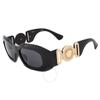 VerSace Dark Grey Irregular Men S SunglaSSeS Ve4425u Gb1 87 54