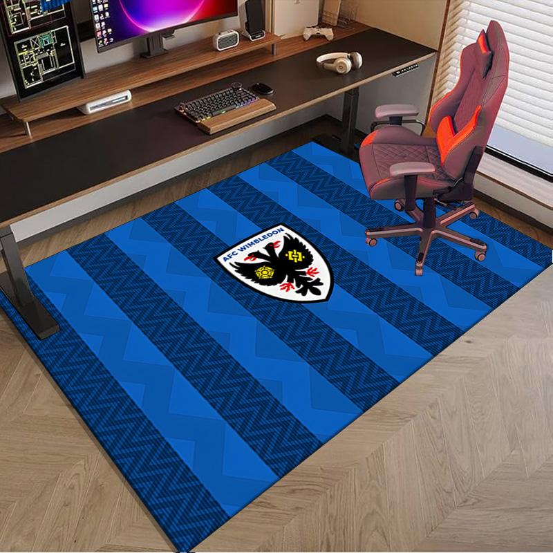 Afc Crest Printed Area Rug for Office, Chair Rug, Decorative Carpet Floor Mat, Large Size Fan gifts Christmas gifts