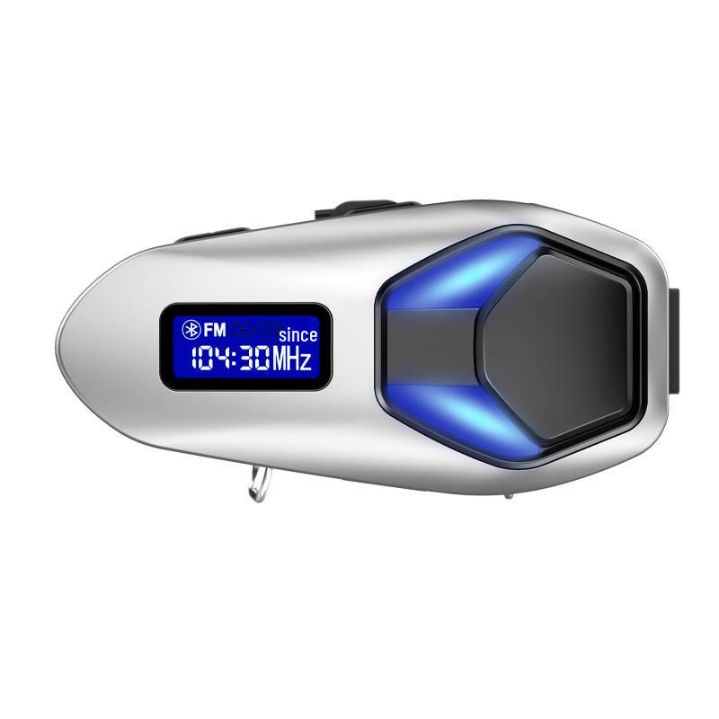 K12 Zinc Alloy Bluetooth Helmet Headset with FM Radio, Waterproof, Long Battery Life for Riding & Music.