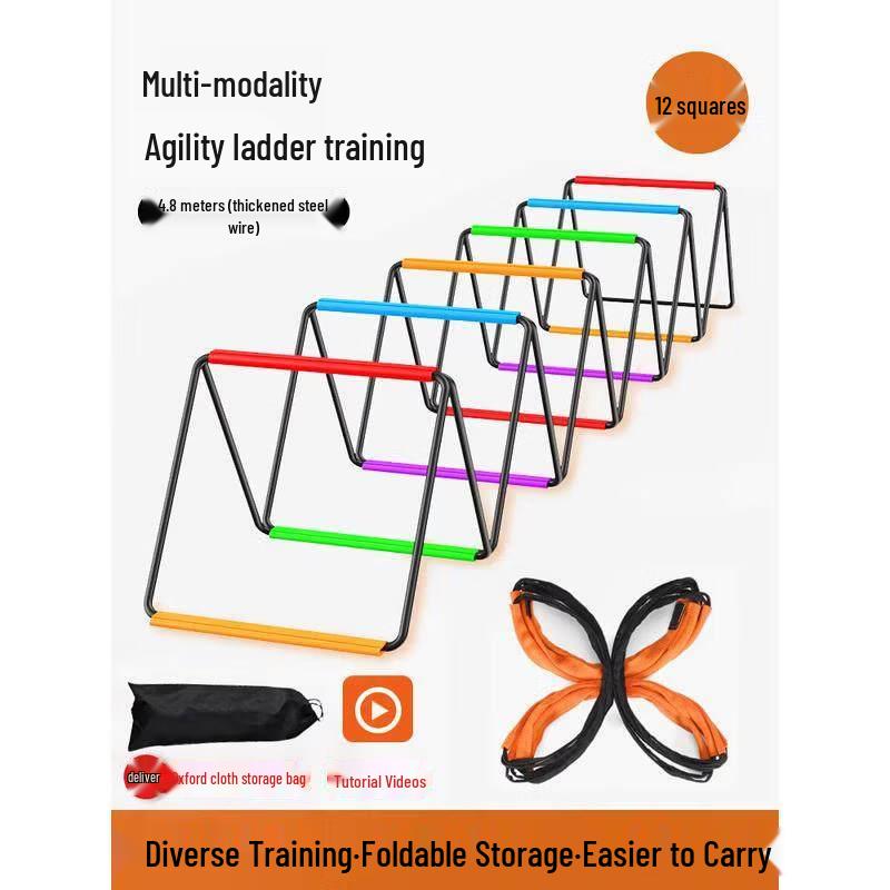 Multi-functional Folding Agility Ladder