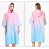 Microfiber Large Beach Towel Wetsuit Changing Swimming Hooded Bath Towels Surf Quick Dry Men Women Bathrobe  New