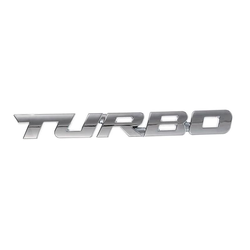 

3D Alloy Metal Letter Turbo Car Motorcycle Emblem Badge Sticker Decal for SEAT Ibiza Leon Toledo Arosa Arona Alhambra Exeo Super S 9.7x1.1cm